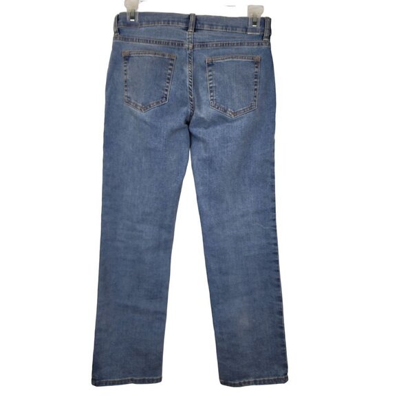 GAP Kids Denim Boys Stretch Straight Jeans Medium Wash Size 10 - Picture 3 of 9
